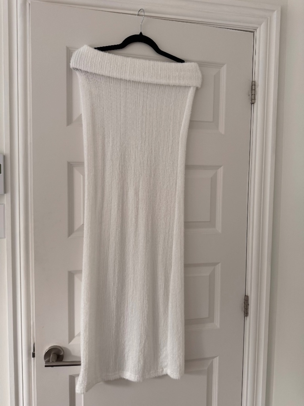 White maxi skirt